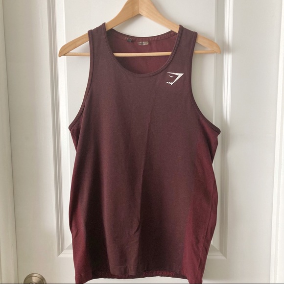 Gymshark Other - Gymshark Burgundy Red Activewear Tank Top